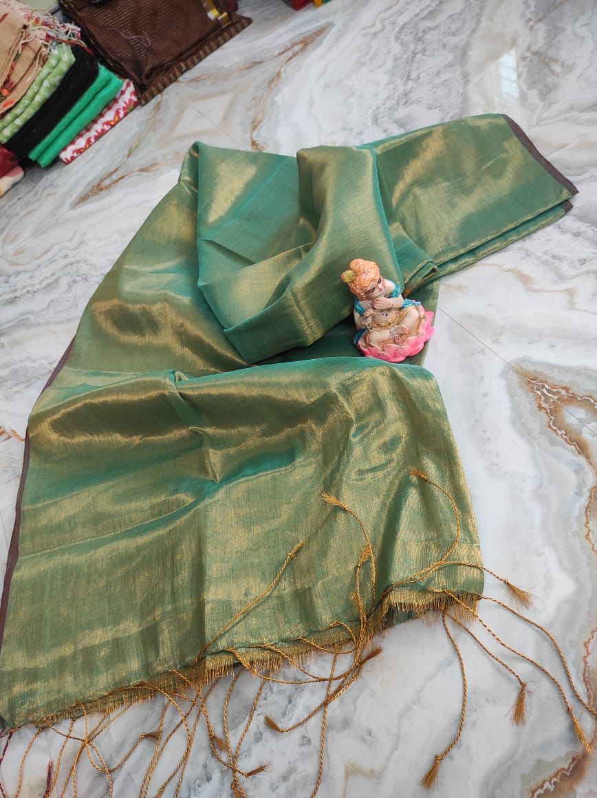 Women Tissue Saree/Indian saree
