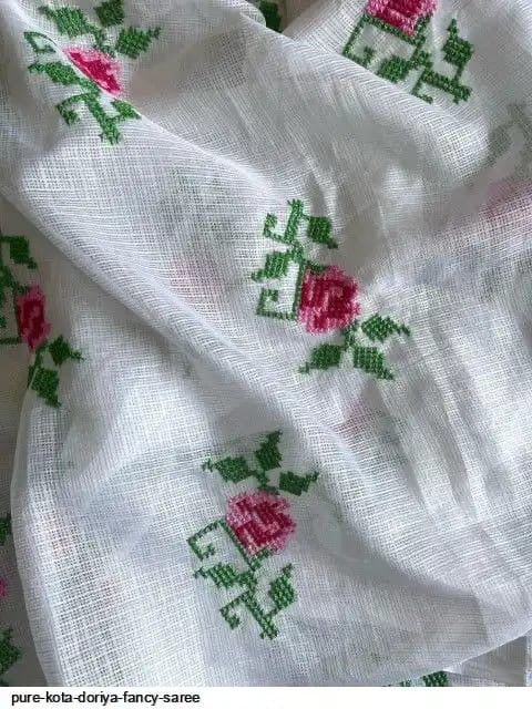 Kota doriya saree Beautiful sari women sarees blouse floral sari
