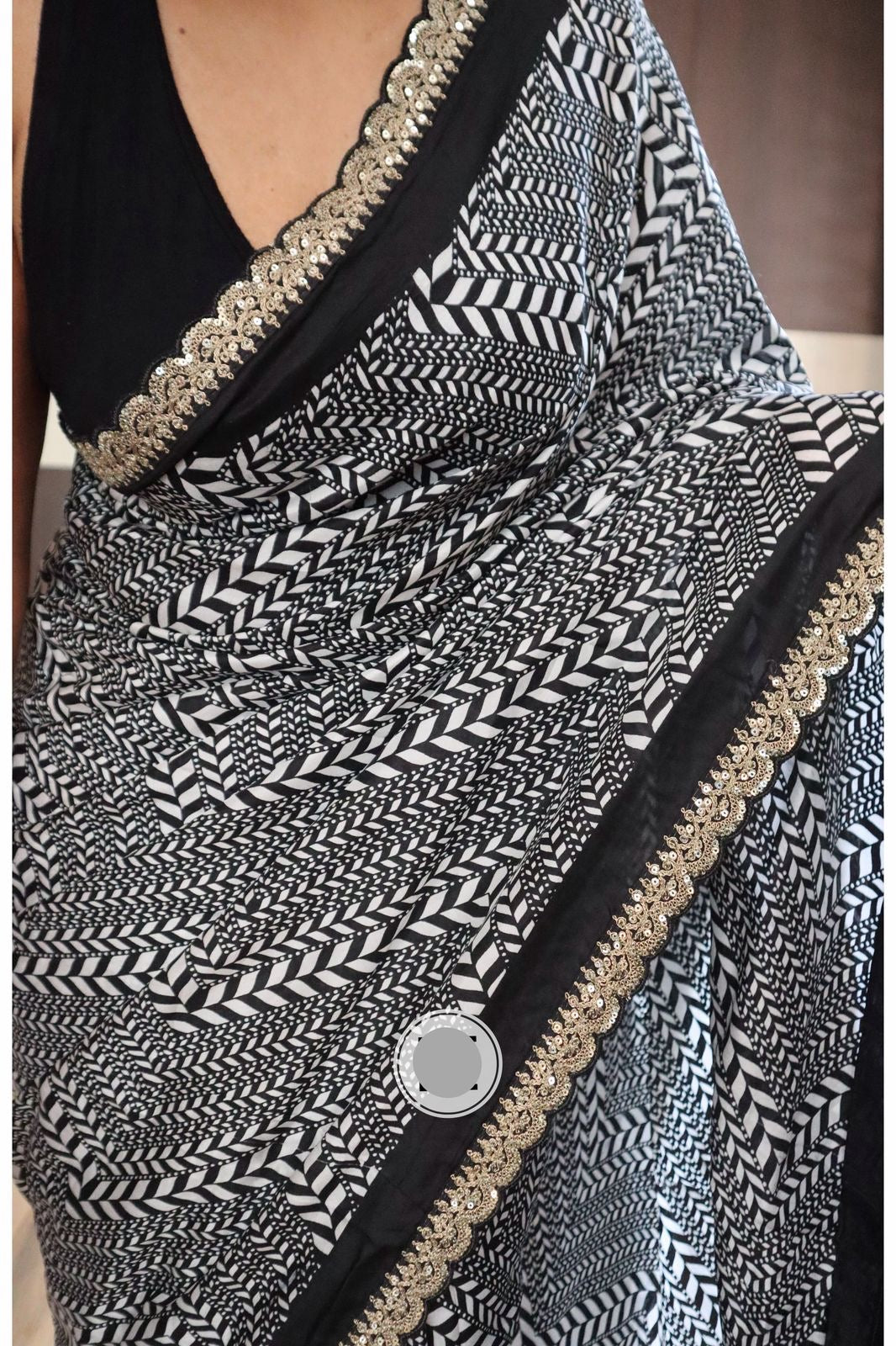 Ravisha munga silk saree Indian saree abstract pattern sarees blouse