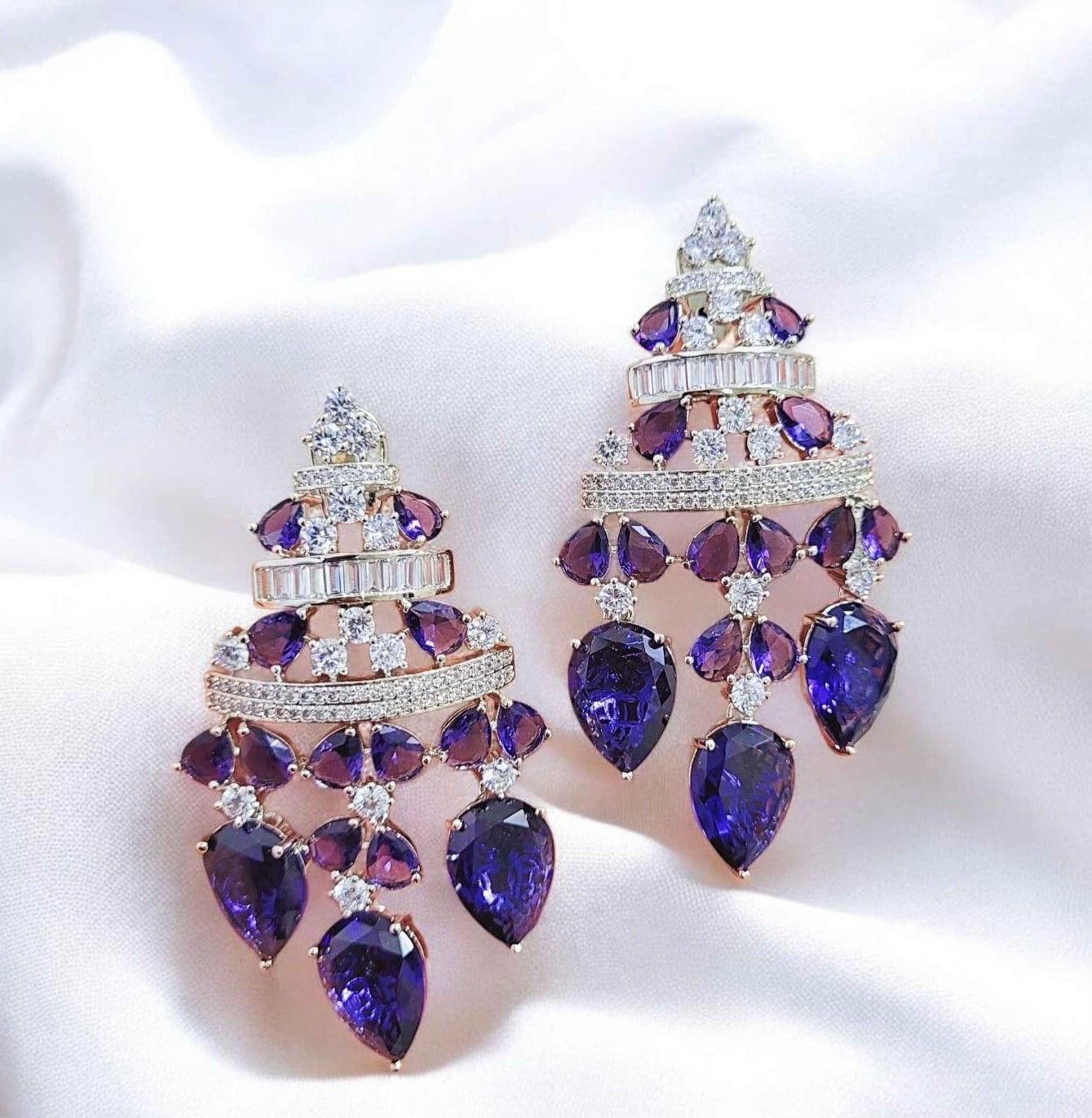 Women earrings stone earrings cocktail earring