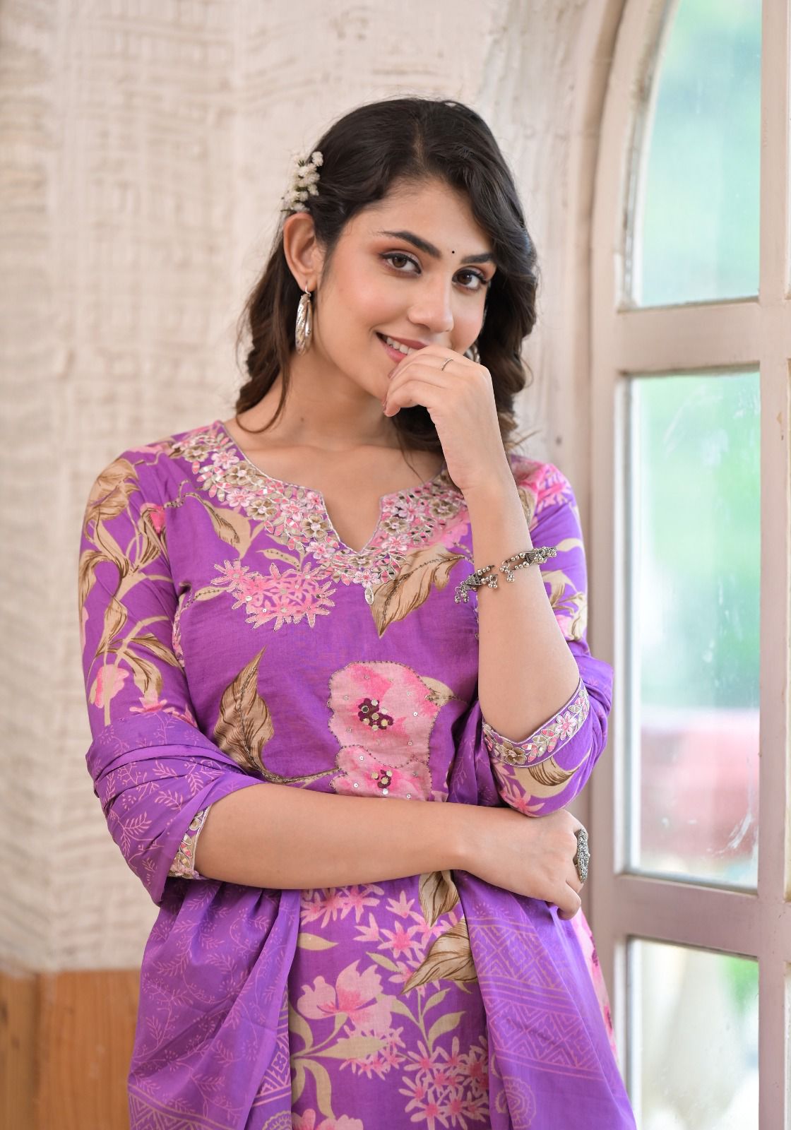 Pinasha Afghani inspired salwar suit
