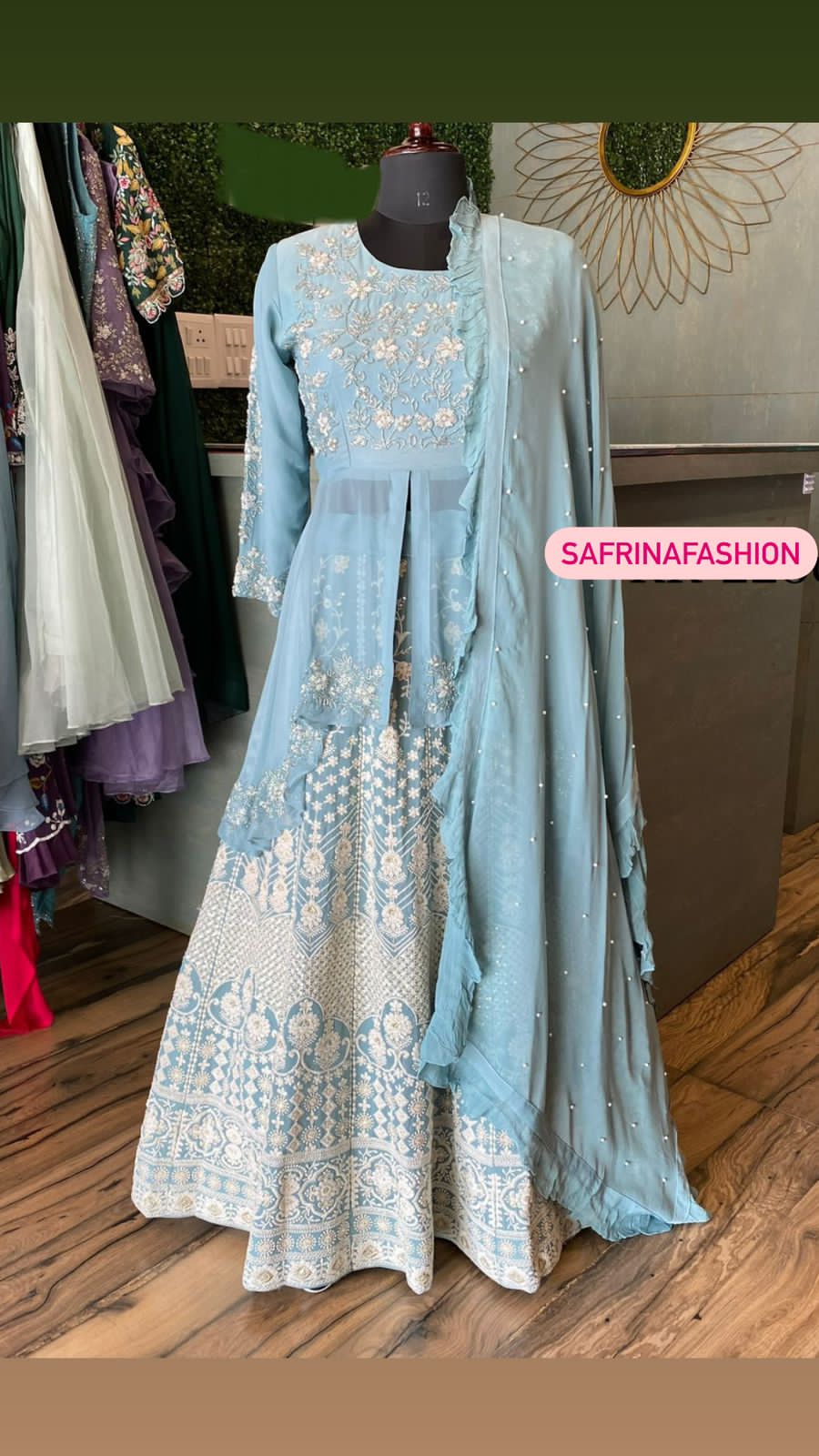 Kismis gorgette kurta dress