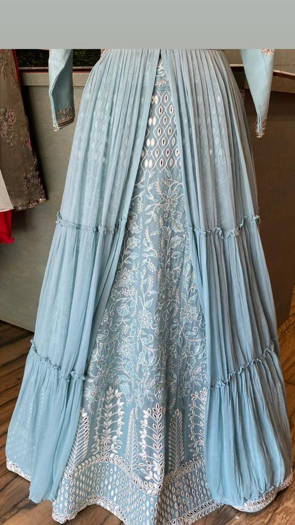 Manisha gorgette kurta dress