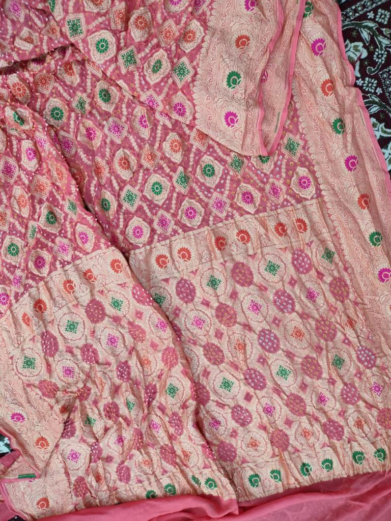 Nashina Banarsi handloom saree