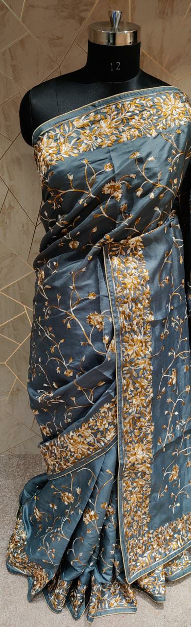 Tussar saree