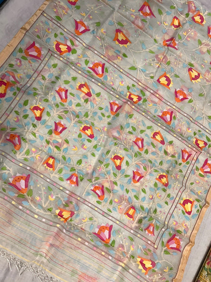 Dilbara jamdani sarees tantuj women sari