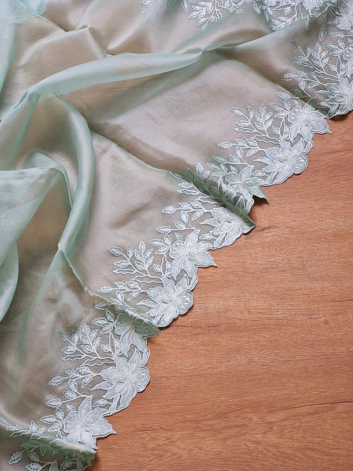 Anikashi Organza Saree Partywear saree blouse