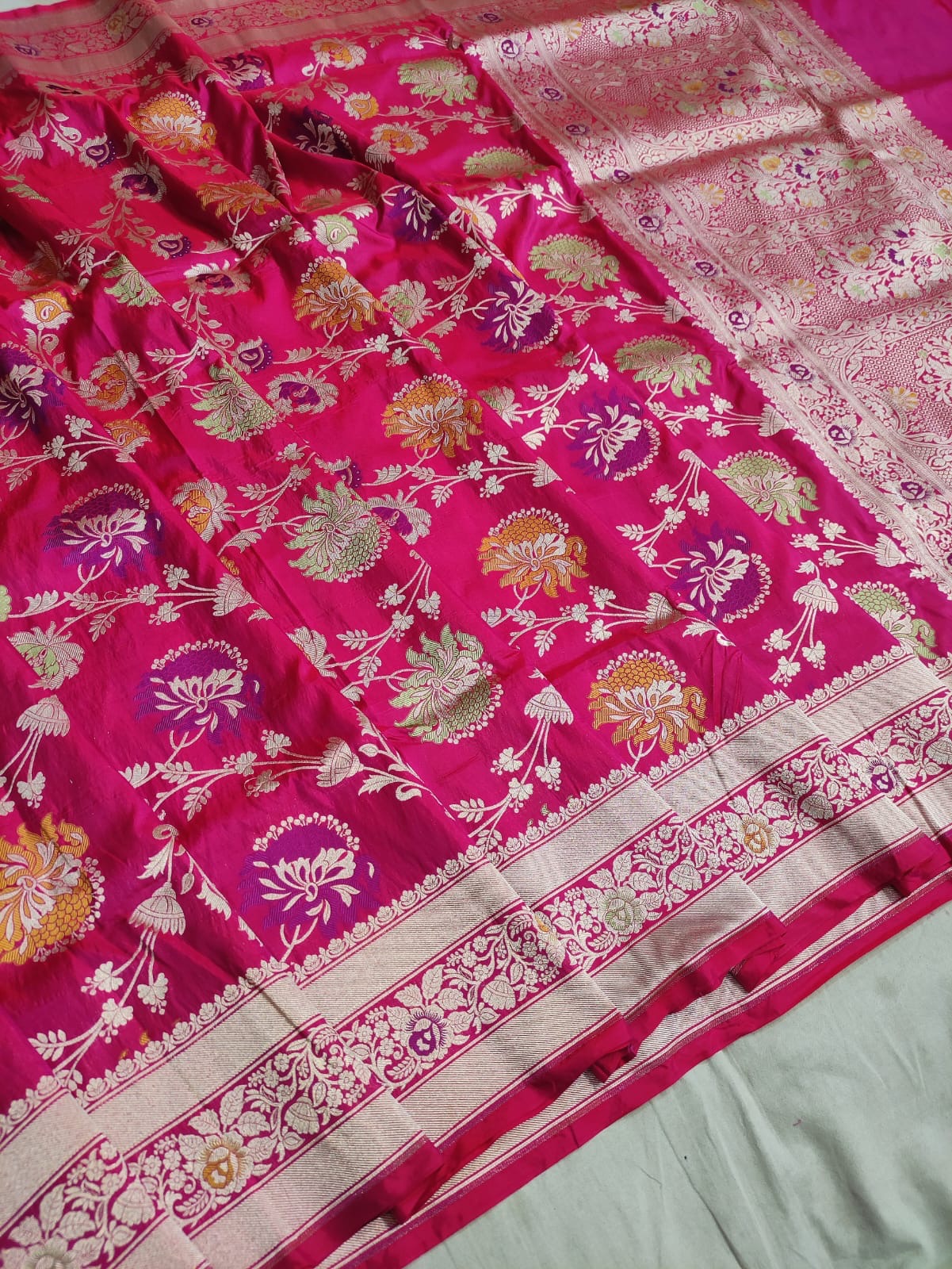 Exclusive Banarsi handloom Katan silk saree