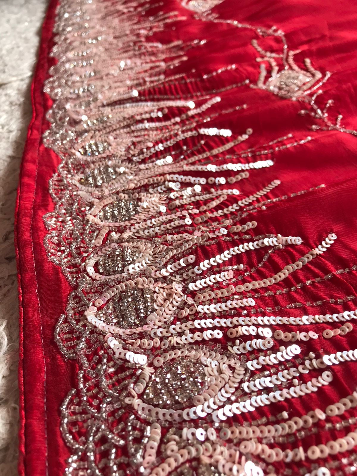 Red Rich Luxury Premium Organza Silk Sarees