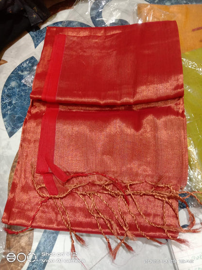 Women Tissue Saree/Indian saree