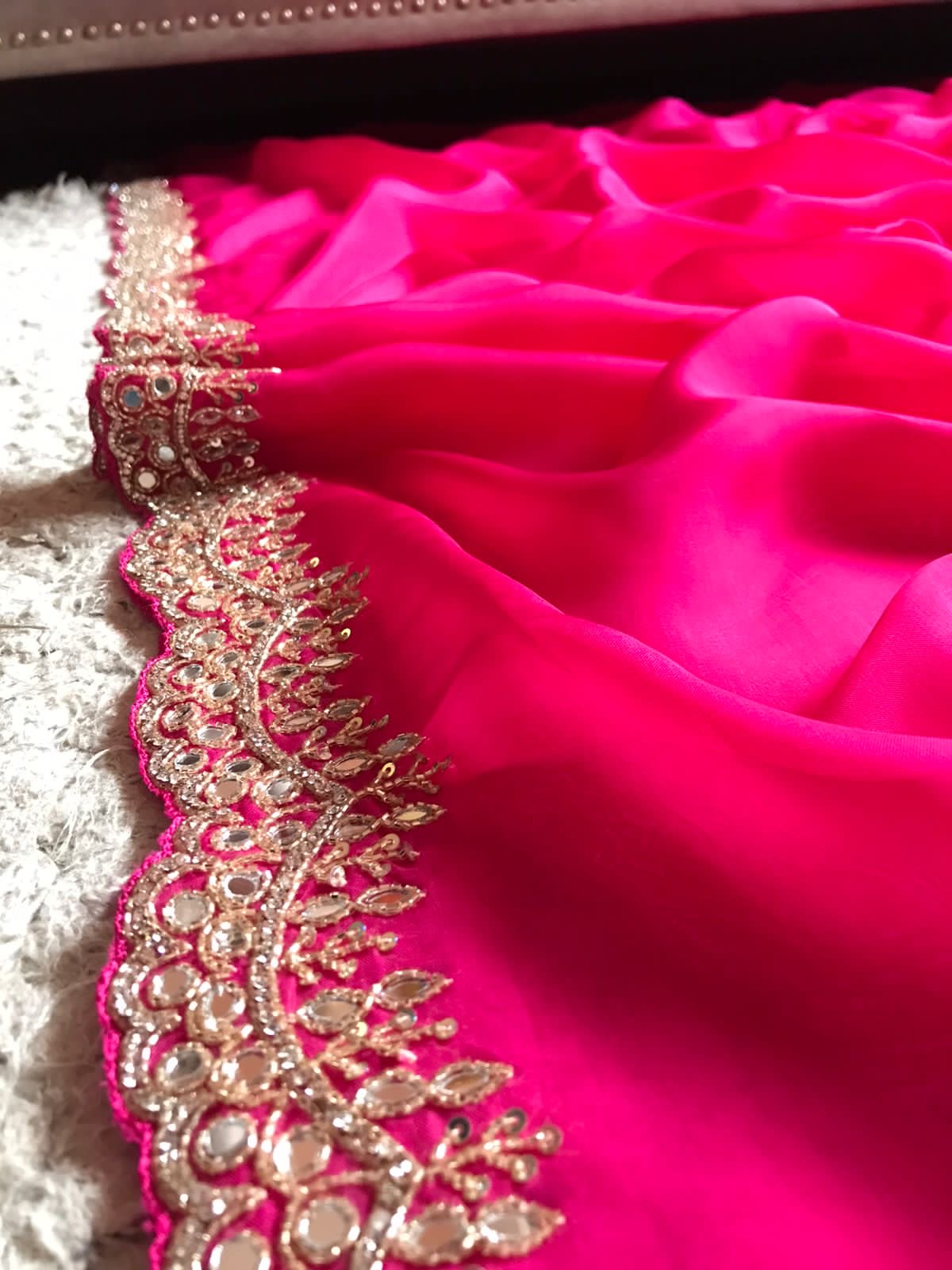 Mahisha Organza Saree Lovely Sari Women sari