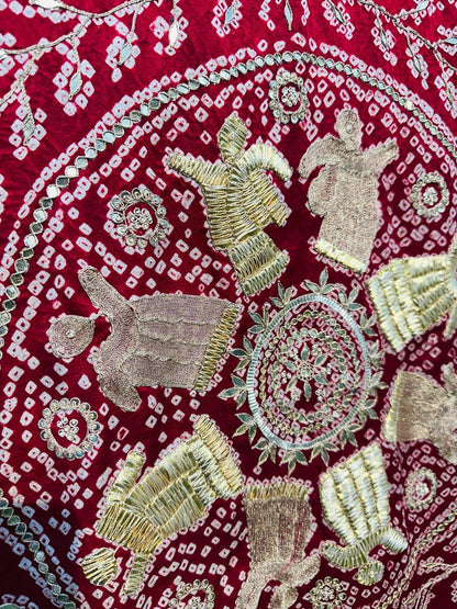 Gajji silk saree handwork saree embroidered sari blouse