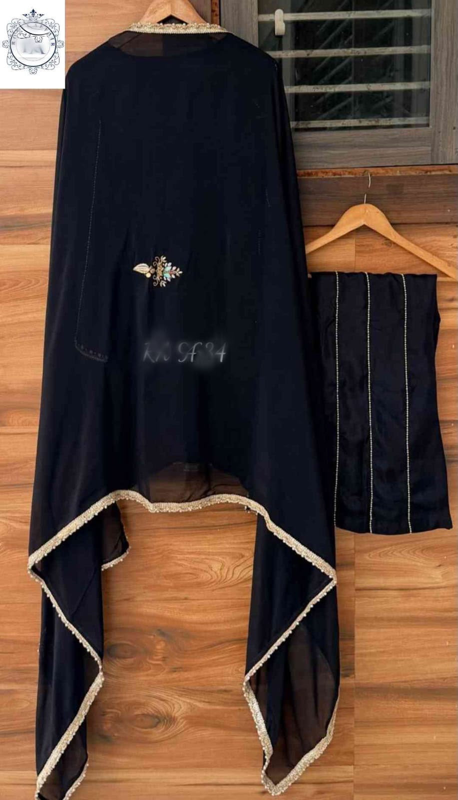 Russian silk stitched designer shirt dress
