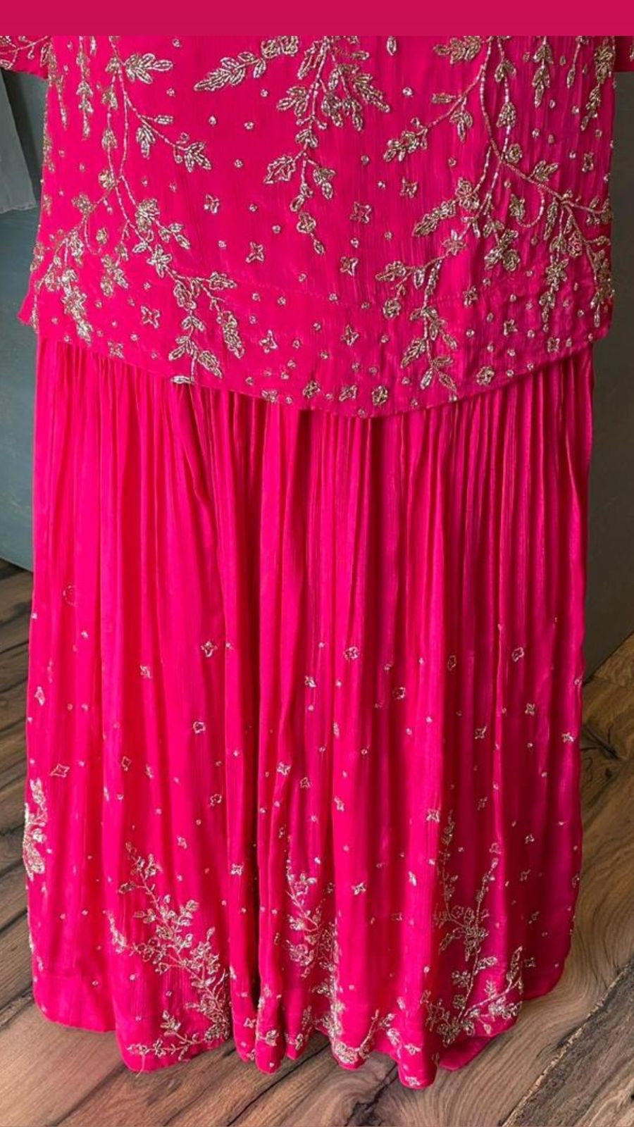 Rivisha kurta gharara dress indowestern dress
