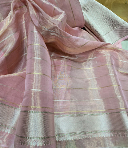 Pink kora saree Ektara saree Indian sari blouse
