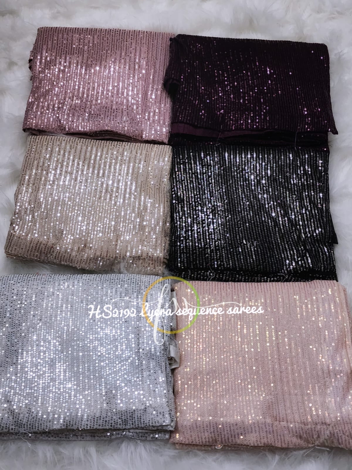 Celebs sequins partywear sexy sarees