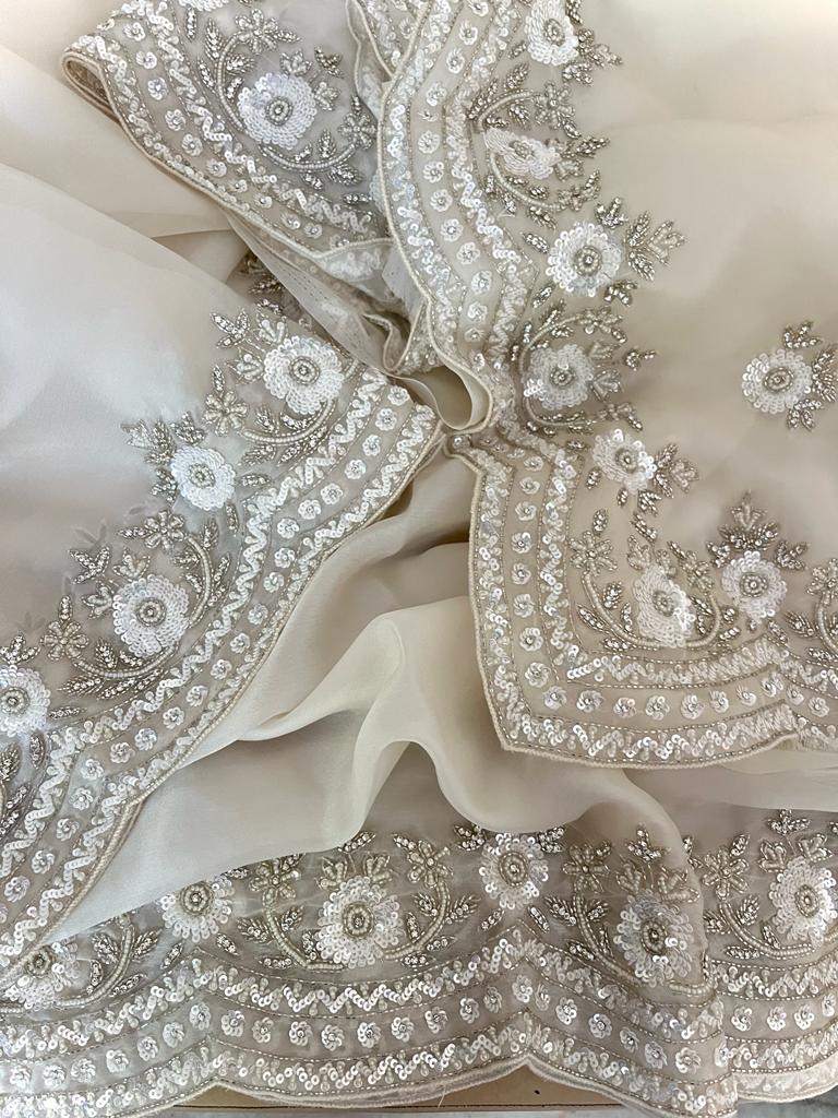 Angela organza partywear saree