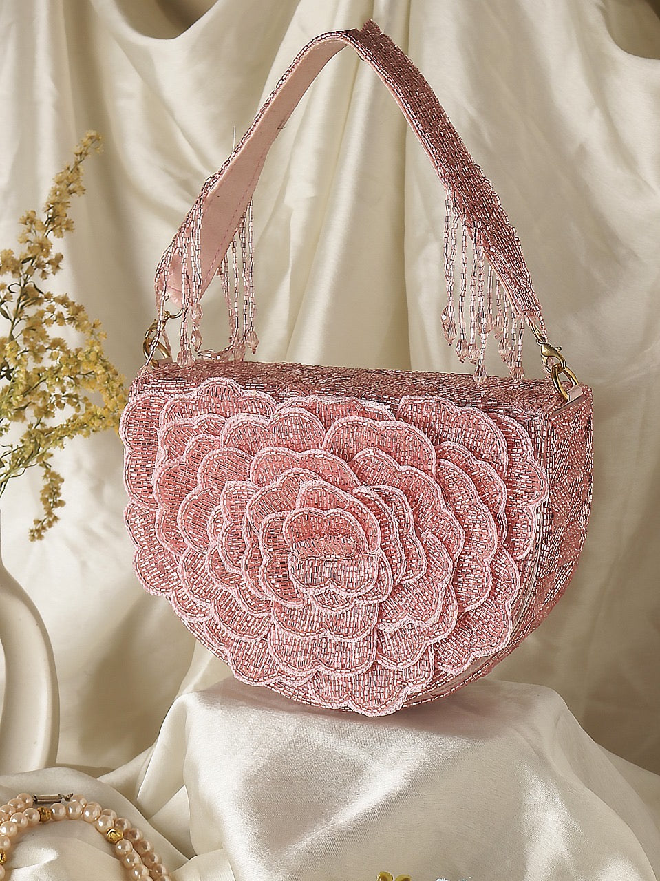 Rosila Flap Clutch Purse Cocktail bag