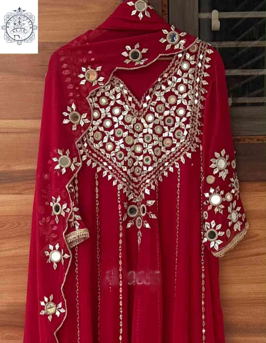 Anarkali dress gorgette stitched salwar suit Indian dresses