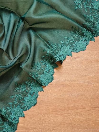 Anikashi Organza Saree Partywear saree blouse