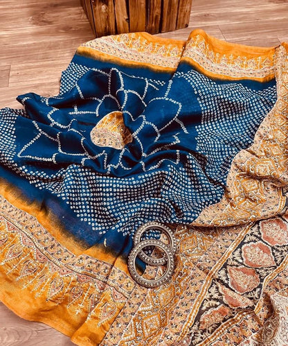 Chanderi Resham zari sequins saree