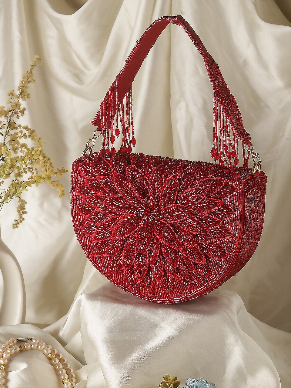 Leaf Flap purse women purse clutch bag