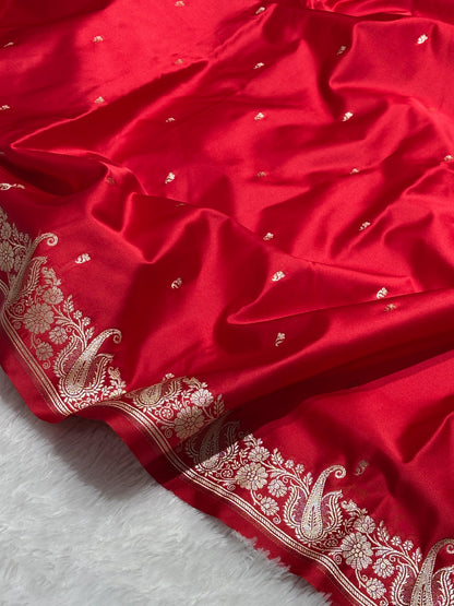 Mashru Katan silk saree Indian sari blouse wedding sarees