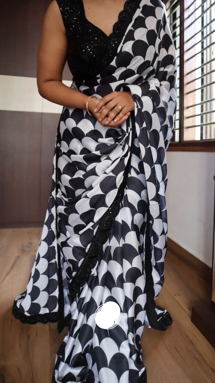 Kisha Partywear sarees women sari blouse