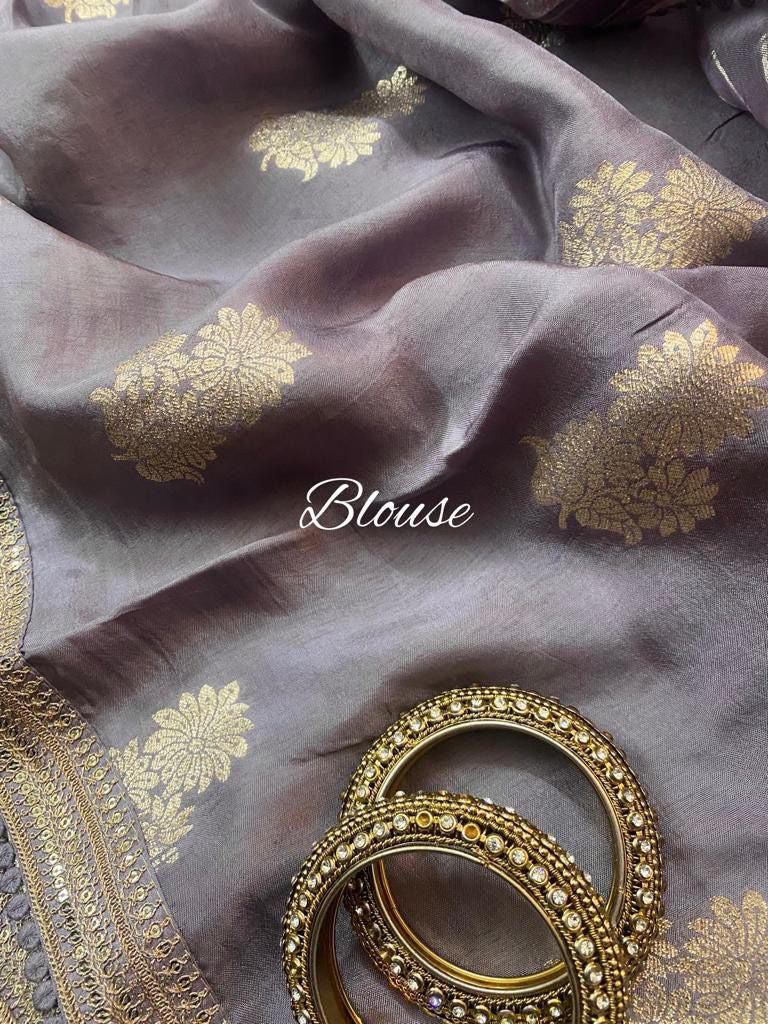 Malaiva organza silk saree Indian sari
