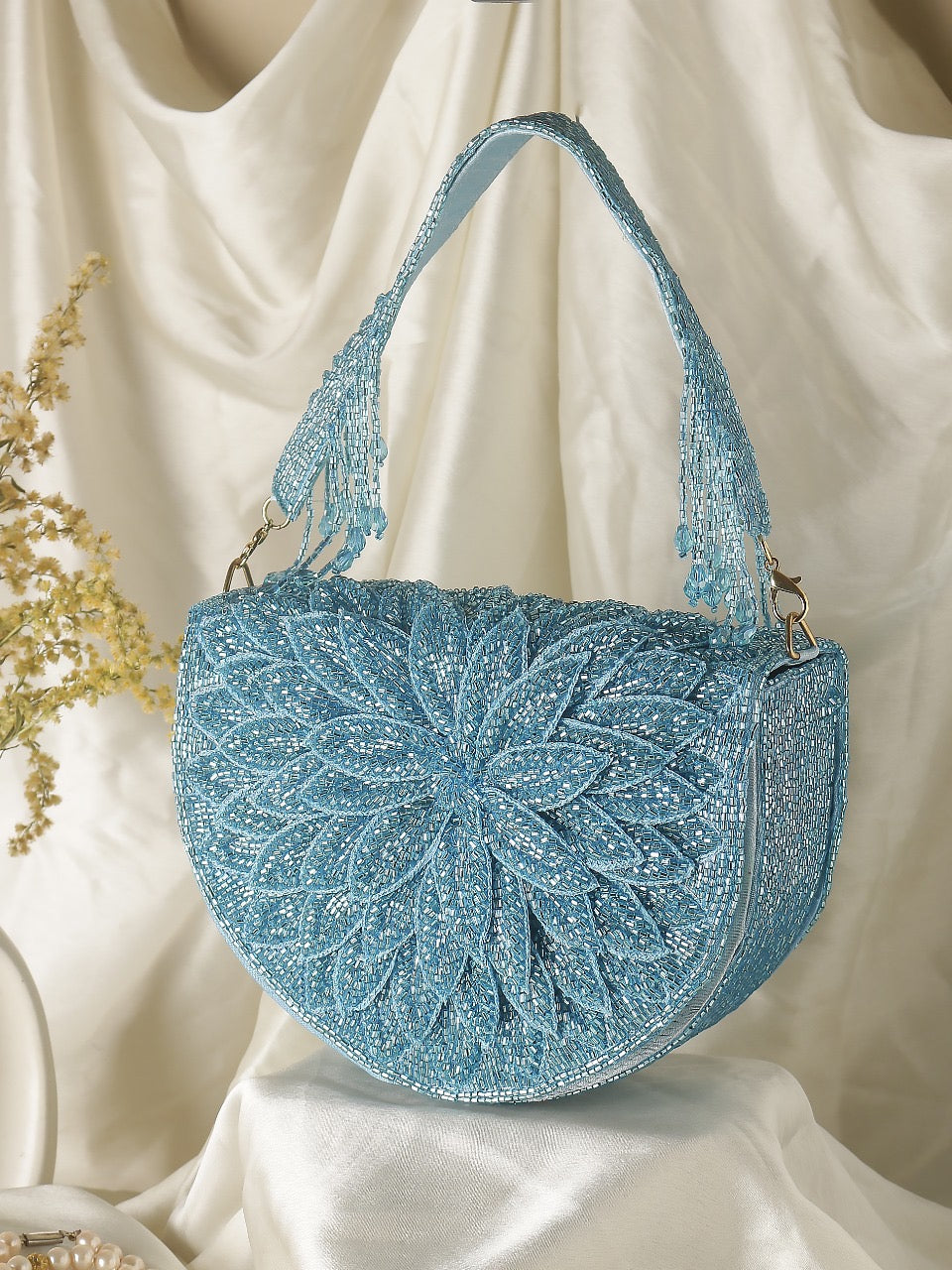 Leaf Flap purse women purse clutch bag