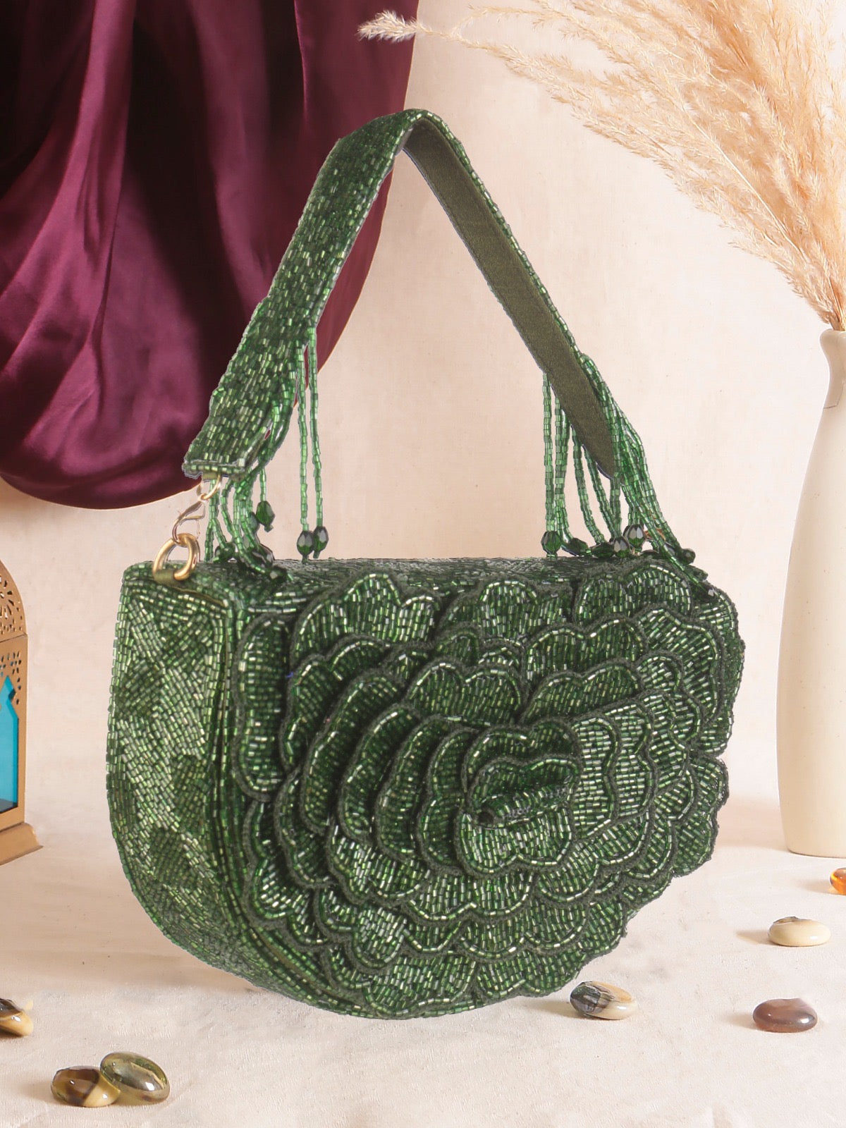 Rosila Flap Clutch Purse Cocktail bag