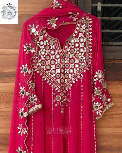 Anarkali dress gorgette stitched salwar suit Indian dresses