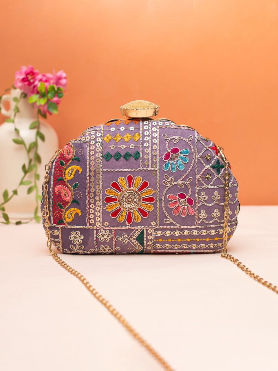 Partywear clutch women purse cocktail clutch bag