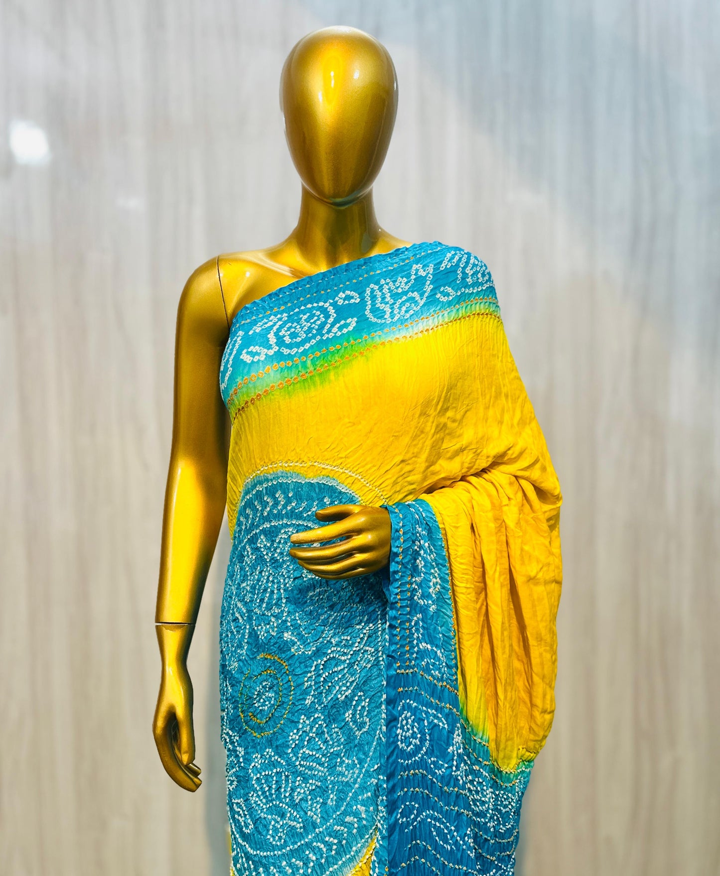Raimka gajji silk saree bandhani saree traditional sari blouse
