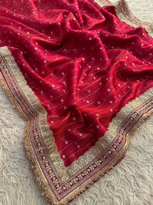 Apsara tissue weaving saree Women sarees blouse