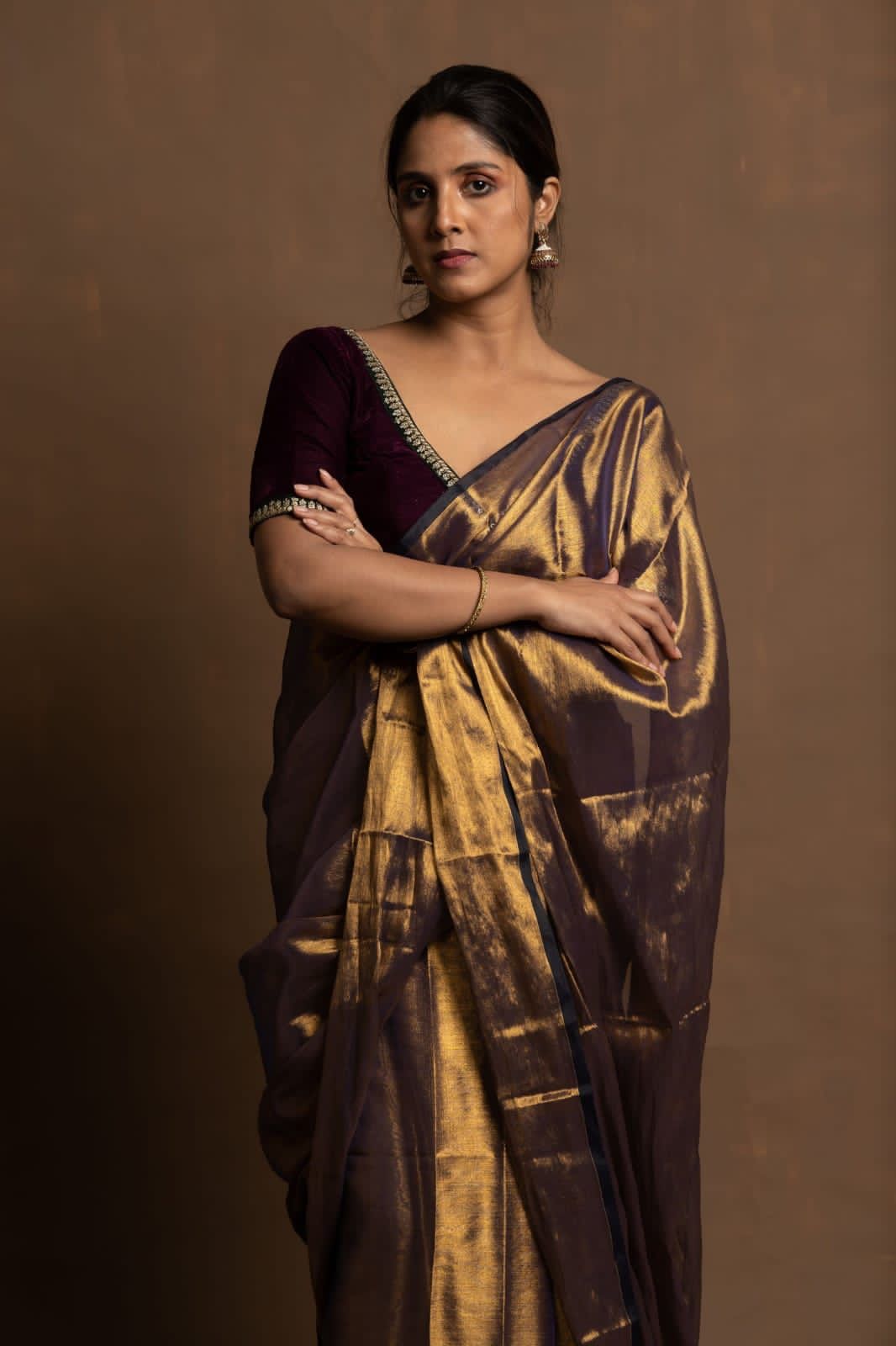Women Tissue Saree/Indian saree