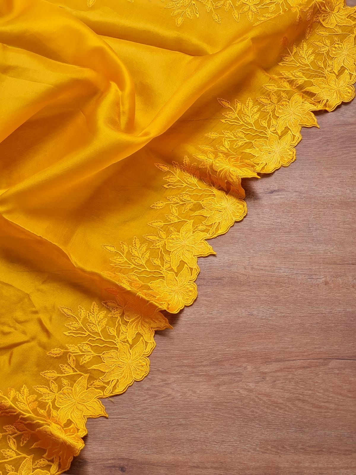 Anikashi Organza Saree Partywear saree blouse