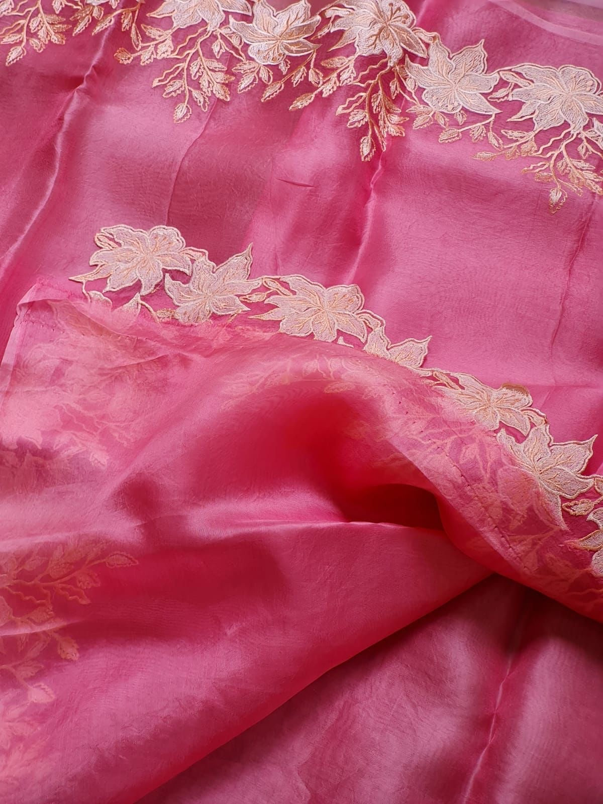 Anikashi Organza Saree Partywear saree blouse
