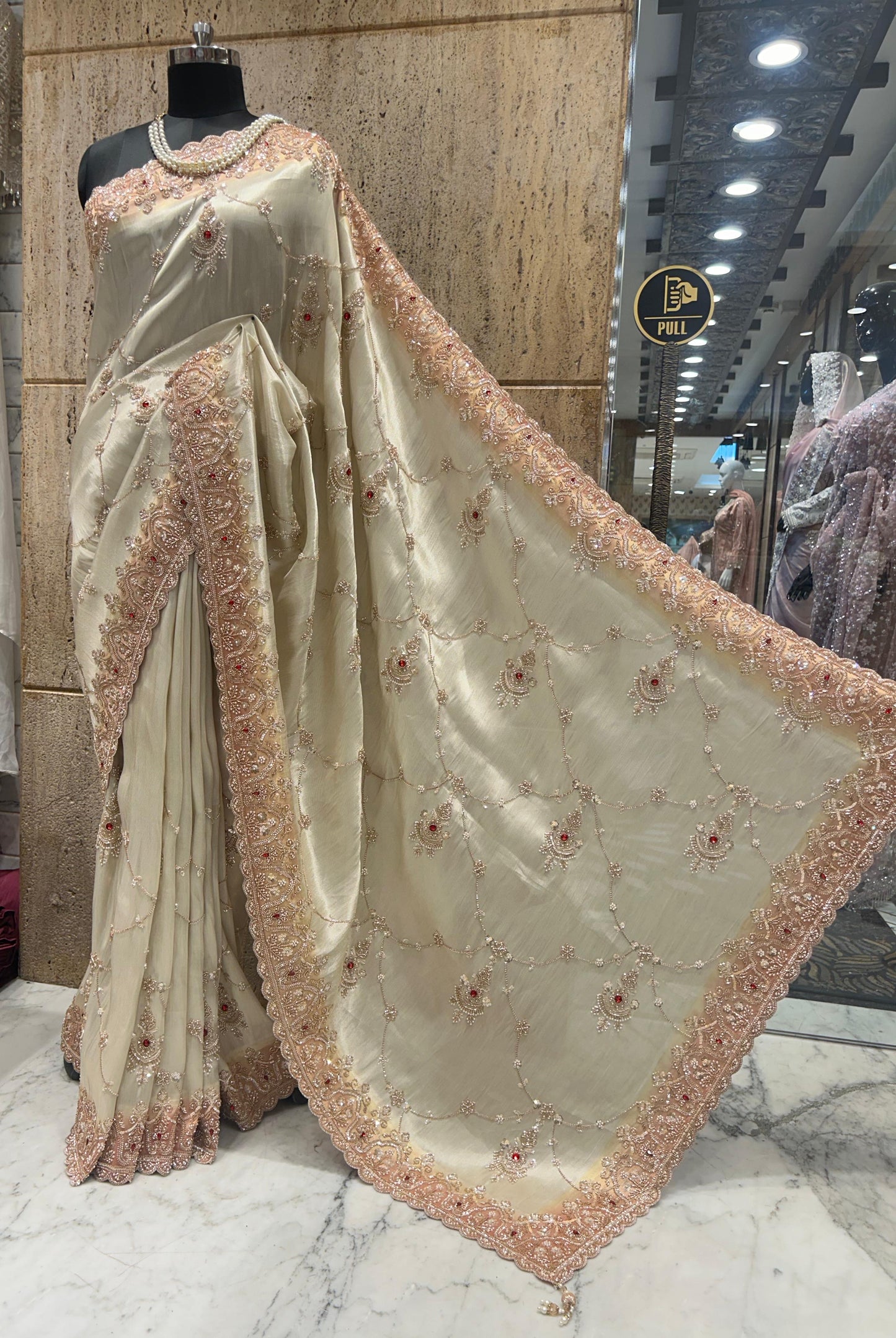 Silk Kanjeevaram saree handmade sari blouse Indian sarees