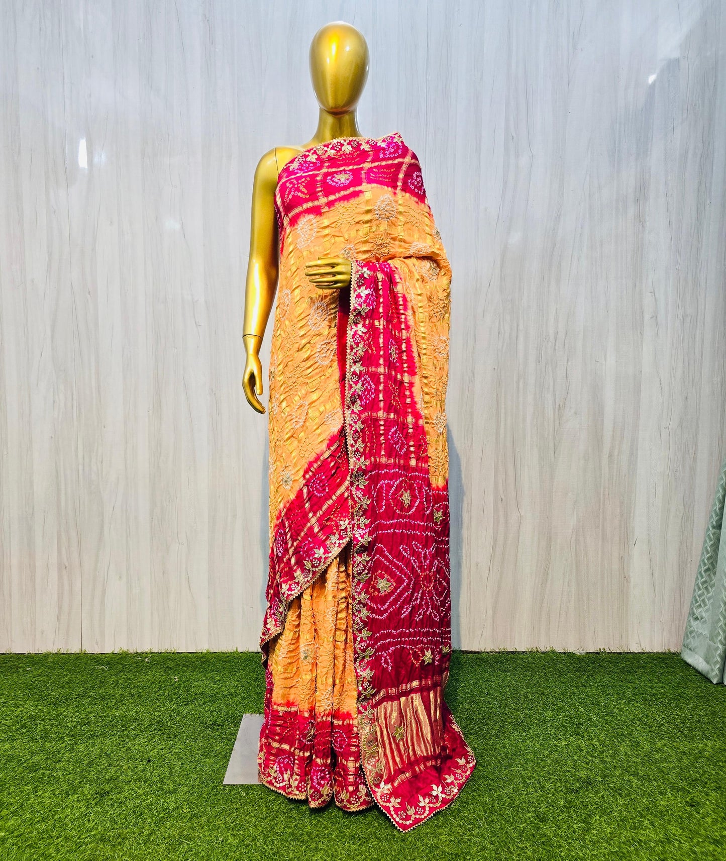 Ramaiya gajji silk saree gharchola sarees Indian sari blouse