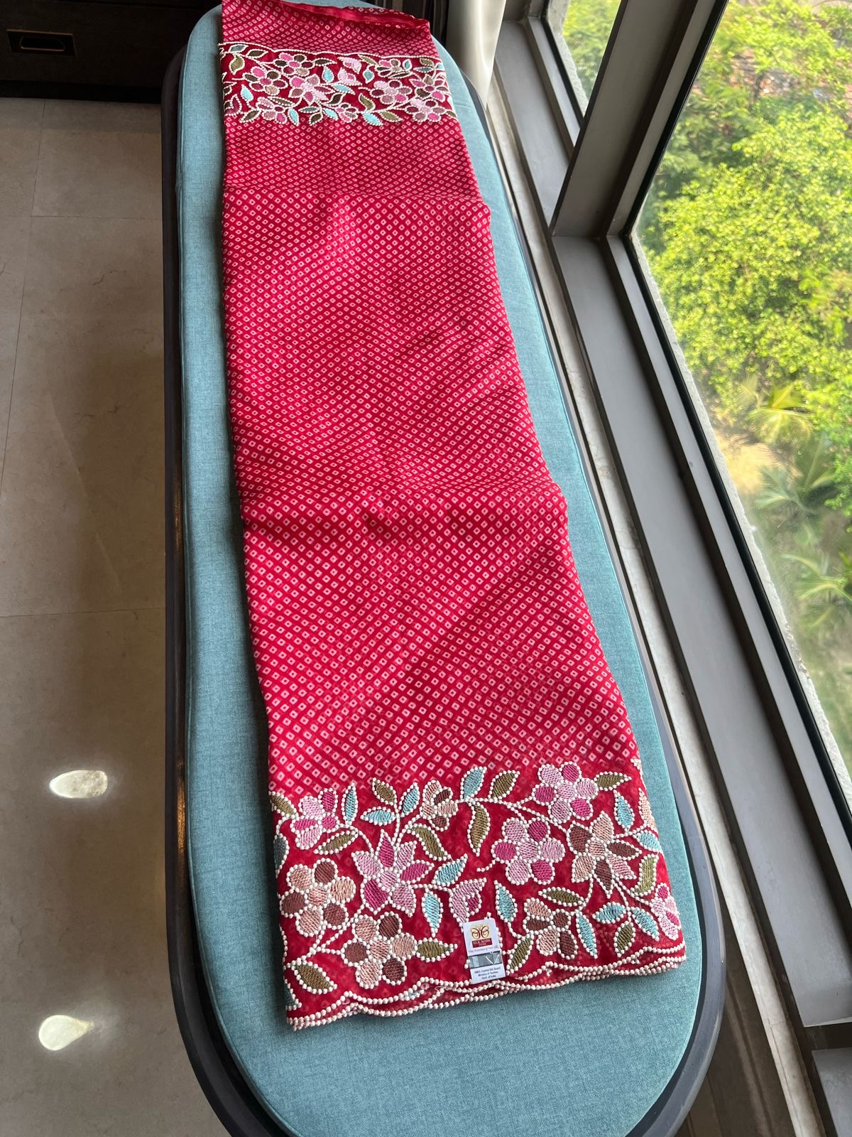 Red Organza Sarees Indian Saree