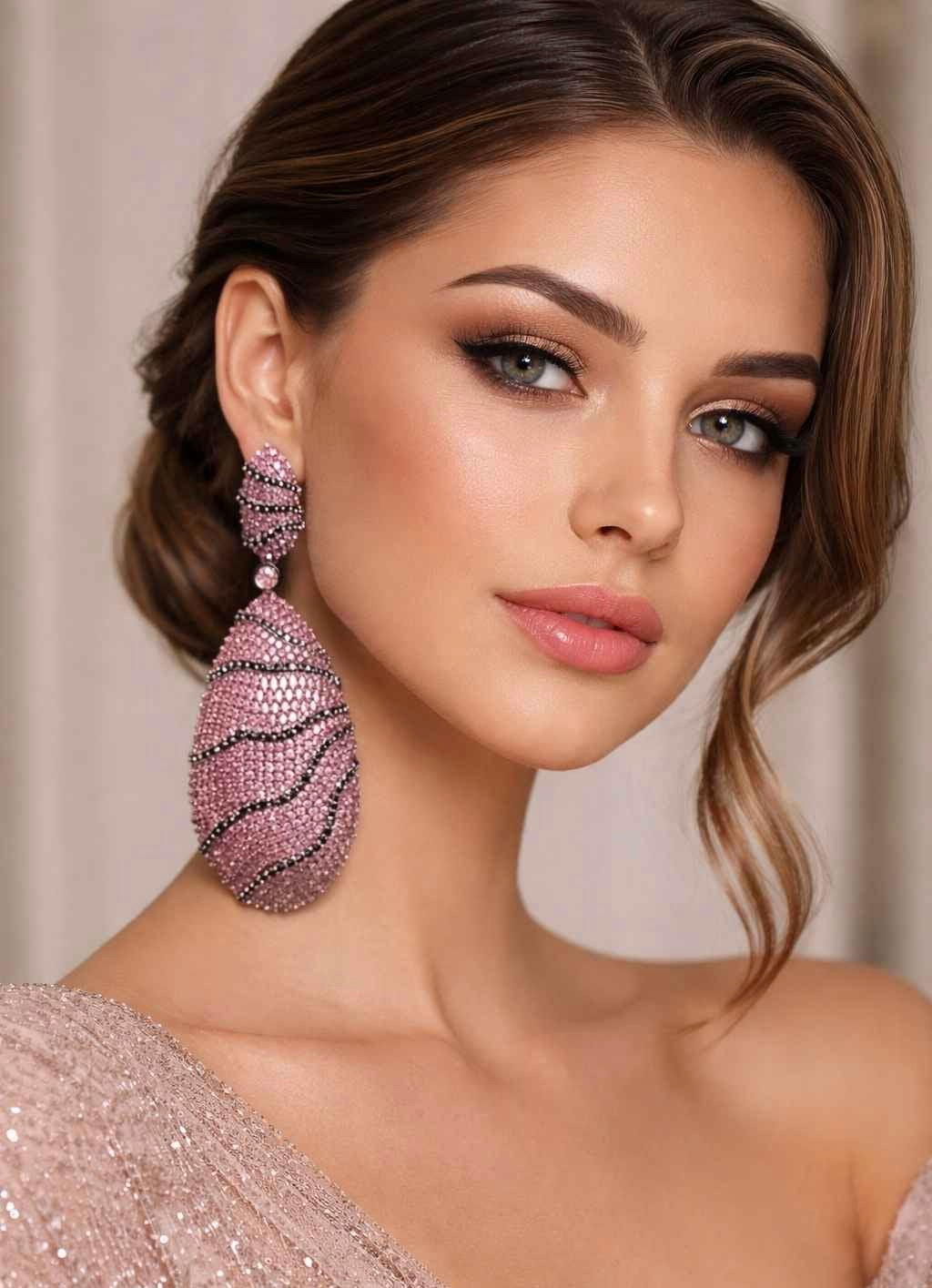 Cocktail earrings beautiful earrings lovely earrings jhumki