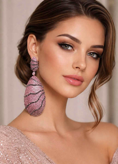 Cocktail earrings beautiful earrings lovely earrings jhumki