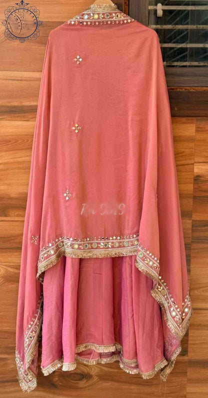 Tissue dress designer Anarkali dress stitched long dress