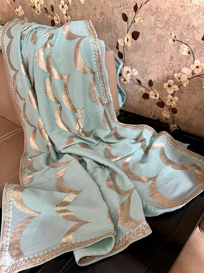 Celebrity inspired sequence partywear sarees