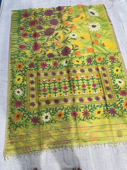 Lavisha muslin jamdani saree traditional sarees