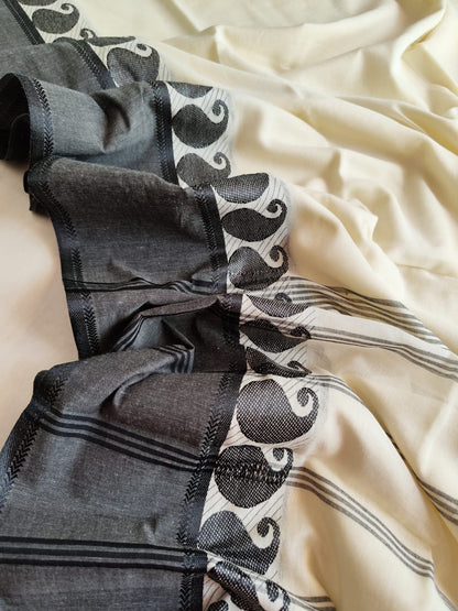 Mahii Bengal cotton handwoven saree