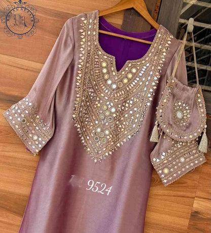 Giraffe indpired tissue dress stitched dress Indian dress Partywear dresses