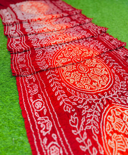 Rai bandhani saree gajji silk sarees Indian sari blouse