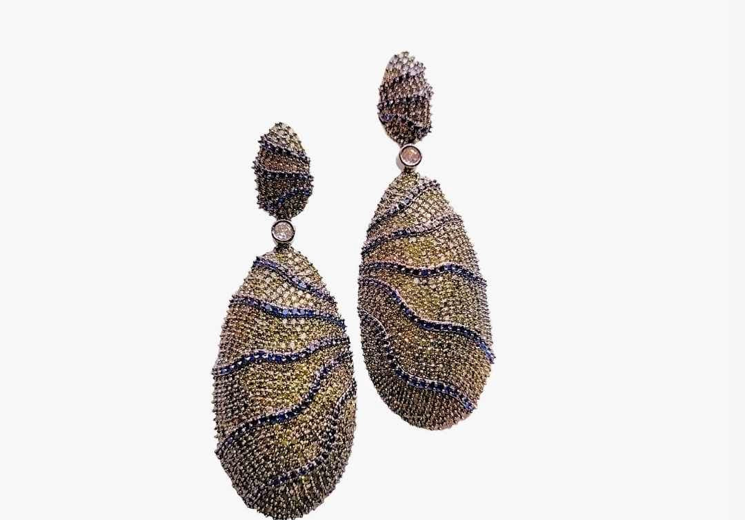 Cocktail earrings beautiful earrings lovely earrings jhumki